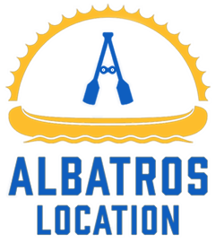 logo albatros location en ardeche sur le chassezac à berrias et casteljau